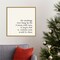 Simple Christmas II Cream by Laura Marshall Canvas Wall Art Print Framed